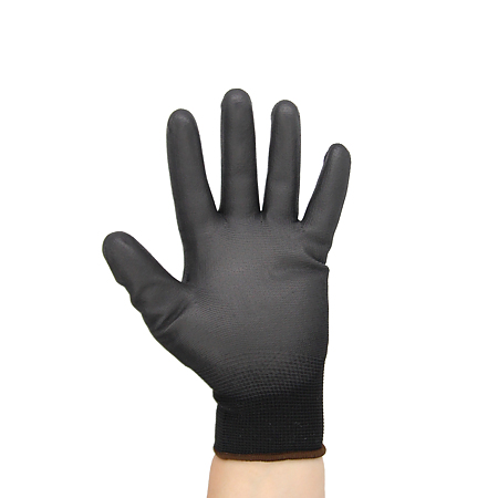 Manusi protectie Meralda Sensor, poliuretan/nylon, marimea 10, negru