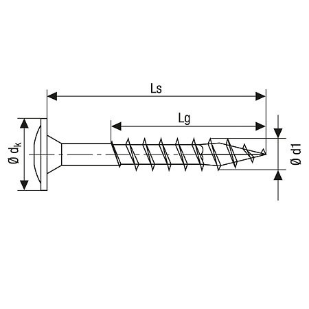 Holsurub Spax Wirox, cap saiba T-STAR Plus, otel zincat, 8 x 280 mm Holsurub Spax Wirox, cap saiba T-STAR Plus, otel zincat, 8 x 280 mm