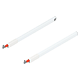 Set lonjeroane Inserta Blum antaro, otel, alb, 450 mm