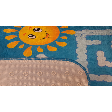 Covor Kids Airplaine, 100% poliester,  70 x 140 cm