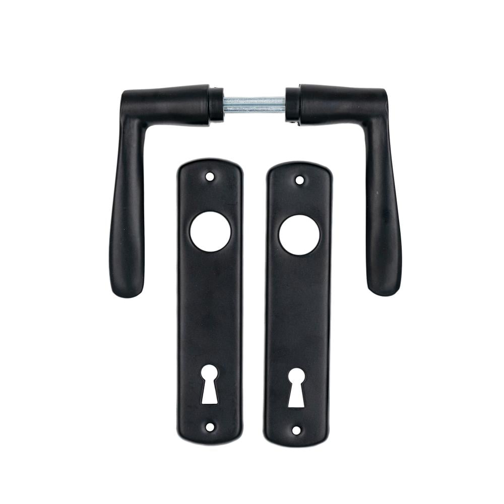 Maner tip sild pentru cheie, aluminiu, negru, 72 mm
