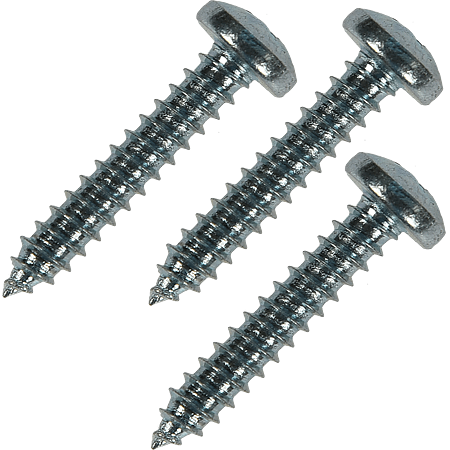 Surub cu cap bombat pentru tabla, otel zincat, 4,2 x 25 mm
