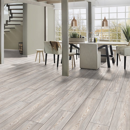 Parchet laminat 10 mm Kronospan Vintage Classic K474, nuanta deschisa, oyster scandi larch, clasa de trafic 32, click 2go, 1285 x 192 mm