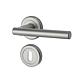 Set maner cu rozeta Kestral Yale, aliaj zinc, crom satinat, 65 mm