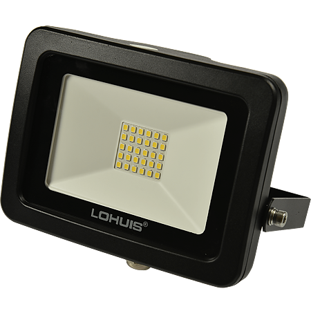 Proiector LED Lohuis, Apollo, IP65, 20W, negru, 6500 K