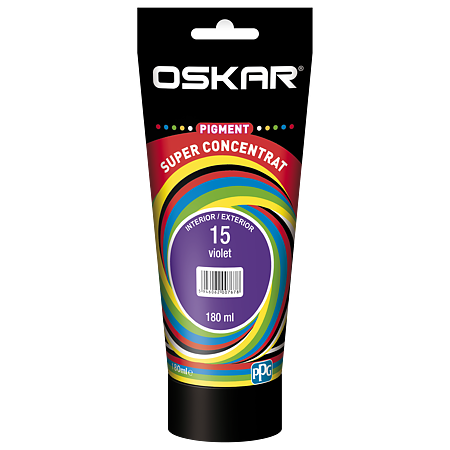 Pigment vopsea lavabila Oskar super concentrat, violet 15, 180 ml
