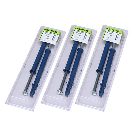 Diblu surub cui, tip W, nylon, 10 x 120 mm, 2 buc