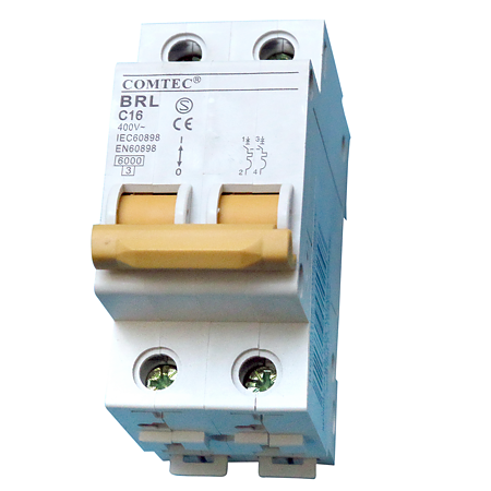 Intrerupator automat BRL 6kA MCB, Comtec 2P, 16A