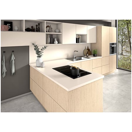 Placa antistropi Egger U702 ST78 / U999 ST78, uni gri casmir / uni negru, 2 fete, 4100 x 640 x 8 mm