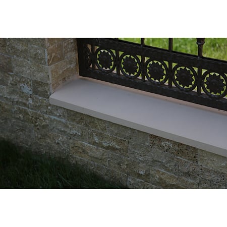 Capac interval gard Star Stone Roma Royal, piatra compozita, smoke, 500 x 350 x 30 mm