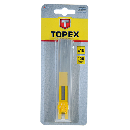 Set 10 lame rezerva pentru razuitor Topex, 100 mm