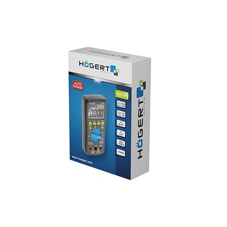 Multimetru digital Hogert HT1E603, ecran LCD