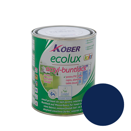 Email Ecolux Kolor albastru 0,75 L