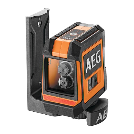 Nivela laser AEG CLR215-B cu 2 linii in cruce, lumina rosie, 15 m