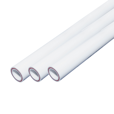 Teava PPR Supratherm, insertie fibra sticla, DN 50mm, lungime 4m, PN 20 bar, alb