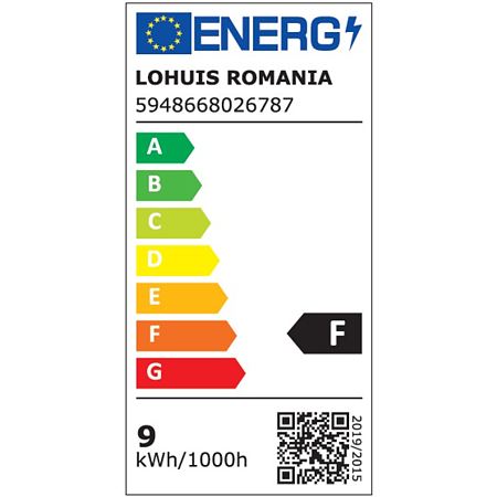 Bec Led Ecoline E27 A60 9W Lohuis