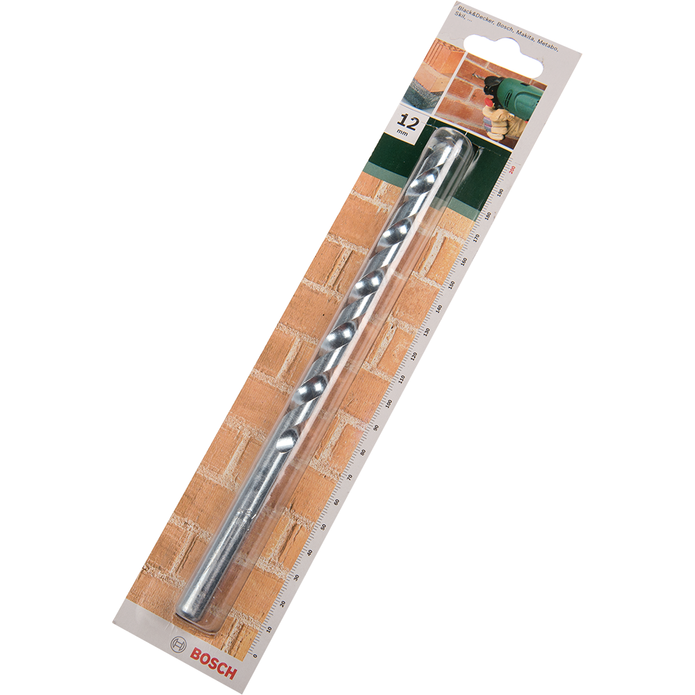 Burghiu Bosch, mandrina standard, pentru zidarie, 12 mm