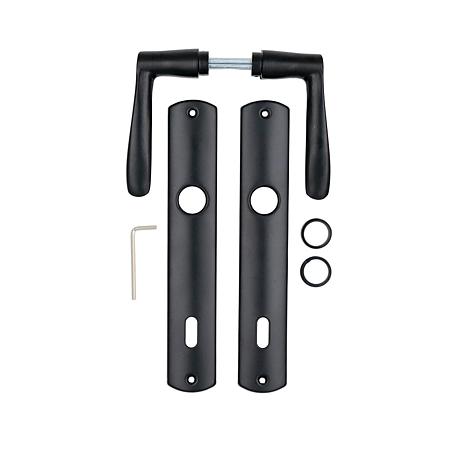 Maner tip sild pentru cheie, aluminiu, negru, 90 mm