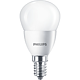 Bec LED lustra Philips, E14, 5.5 - 40W, alb, lumina calda 2700 K