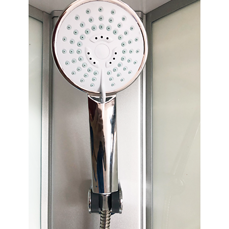 Cabina de dus cu hidromasaj Sanotechnik TC06, cadru aluminiu, cadita dreptunghiulara, 90 x 90 x 215 cm 