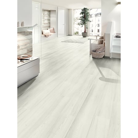 Parchet laminat 10 mm Kronospan Atlantic K475 Virgin Scandi Larch, nuanta deschisa, clasa de trafic 33, twin click + si 1click2go pure +, 1288 x 195 mm