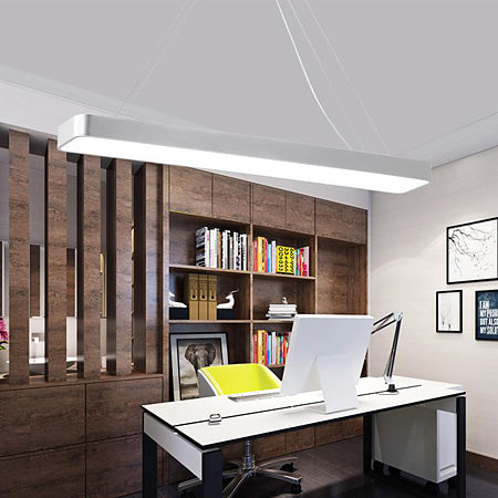 Lampa LED de birou Fucida FD-48W/200A/865L/WH, 48 W, alb, 1200 x 200 x 55 mm