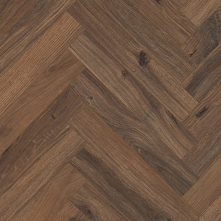 Parchet laminat 8 mm Berry Alloc Chateau+ Gyant Dark Brown B4113, Herringbone B, clasa de trafic 33, OmniLoc A&B, 504 x 84 mm
