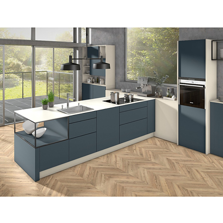 Pal lacuit Egger PerfectSense U590 TM Albastru Intens, mat, antiamprenta, decor uni, 2800 x 2070 x 19 mm