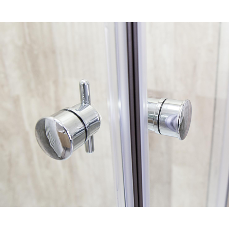 Cabina de dus Sanotechnik TM59, patrata, sticla 4 mm, 90 X 90 x 193 cm
