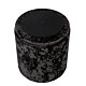 Taburet Nadia, catifea negra E01, cu spatiu depozitare, rotund, 37 x 37 x 42 cm Taburet Nadia, catifea negra E01, cu spatiu depozitare, rotund, 37 x 37 x 42 cm