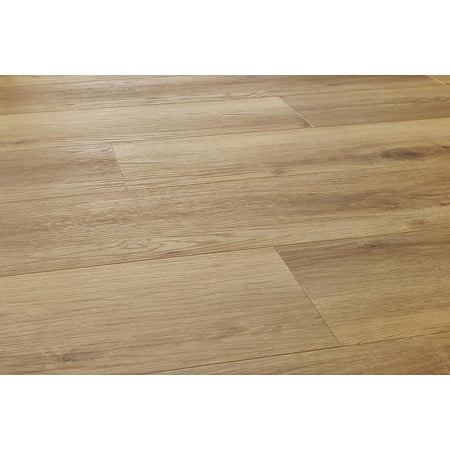 Pardoseala SPC 5,3 mm Afirmax Legnar Acustic stejar Tucson, impermeabila, substrat fonoizolant inclus, nuanta medie, clasa de trafic 33, clic 5G, 1220 x 229 mm