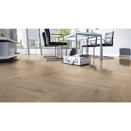 Parchet laminat 8 mm Kronotex Herringbone HB 3678, nuanta deschisa, stejar Toulouse, clasa de trafic 32, click, 655 x 133 mm Parchet laminat 8 mm Kronotex Herringbone HB 3678, nuanta deschisa, stejar Toulouse, clasa de trafic 32, click, 655 x 133 mm