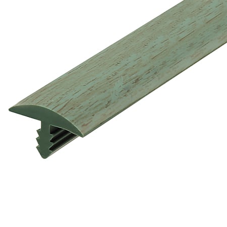 Cant profilat tip bordura plat, PVC, arin olive, latime 19 mm