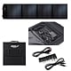 Panou solar fotovoltaic portabil Dedra DEZT0100, 100 W, 1696 x 507 x 4 mm