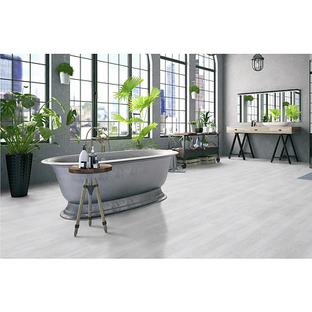 Pardoseala LVT 4.4 mm Tarkett Progressive House Eric, impermeabil, nuanta deschisa, decor lemn, clasa de trafic comercial normal 31, sistem click, 1220 x 200 mm 
