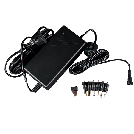 Adaptor universal pentru Notebook Somogyi MW 7H50GS, 6 mufe, stabilizat, 6-15V, 5A, negru 