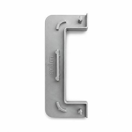 Set imbinare liniara tip gola Sclim, plastic, gri, 6.5 x 3 cm