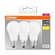 Set 3 Becuri LED Osram A 75, forma standard, E27, 10.5 W, 1060 lm, lumina calda 2700 K