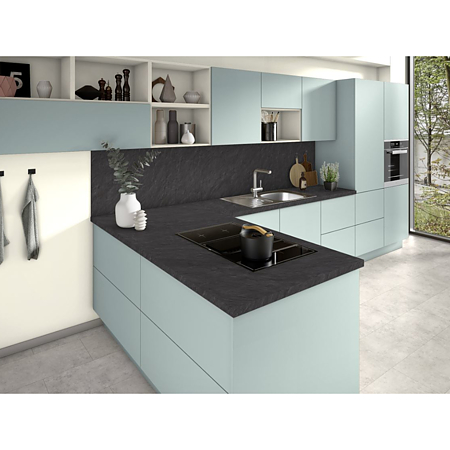 Blat bucatarie Egger F235 ST76, mat, Ardezie Scivaro, 4100 x 920 x 38 mm Blat bucatarie Egger F235 ST76, mat, Ardezie Scivaro, 4100 x 920 x 38 mm
