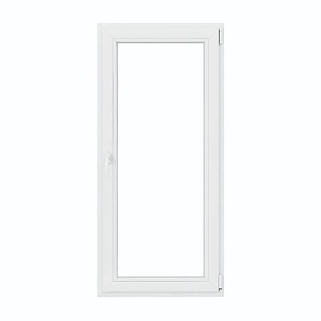 Usa PVC balcon, 5 camere, deschidere oscilobatanta, dreapta, alb, 80 x 200 cm 