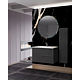 Dulap baie Savini Due Portofino 2320C, suspendat, 1 usa, PAL/MDF, negru, 33.7 x 16 x 138.6 cm Dulap baie Savini Due Portofino 2320C, suspendat, 1 usa, PAL/MDF, negru, 33.7 x 16 x 138.6 cm