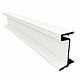 Profil Gola PLS 8401, orizontal/vertical, alb, 3 m