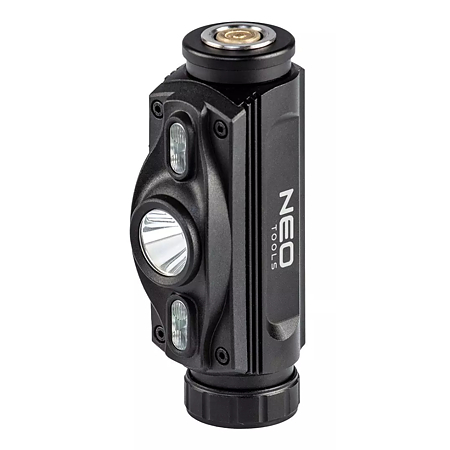 Lanterna frontala reincarcabila LED Neo Tools, 10 W, 1000 lm, 8 moduri de iluminare