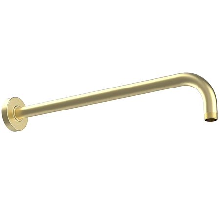 Maner dus drept pentru dus Roca, metal, 40 cm