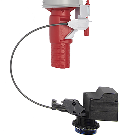 Mecanism WC Wirquin Tronic 2, activare prin senzor infrarosu, plastic