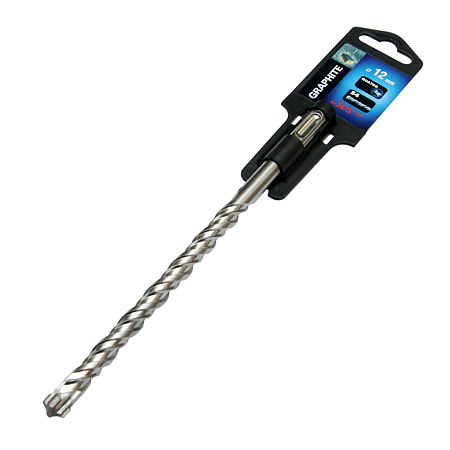  Burghiu Graphite S4 tip Quarto, SDS-Plus, pentru beton, 12x210 mm