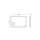 Oglinda baie Savini Due SPR206, iluminare led, 100 x 70 cm