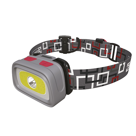 Lanterna frontala Emos CREE LED + COB LED, 3× AAA, 330 lm, 65 m