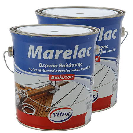 Lac pentru lemn Marelac Yacht, pe baza de solvent, interior/exterior, 2.5 l
