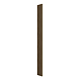 Panou decorativ Linea Comfort, 5 lamele, decor pin tobaco, maro si gri, suport placaj casmir, interior, 265 x 24,6 x 3 cm
